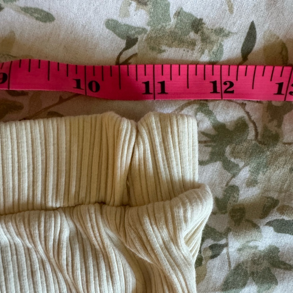 Shein Wide Leg Cream Trouser Pants - Picture 5 of 6